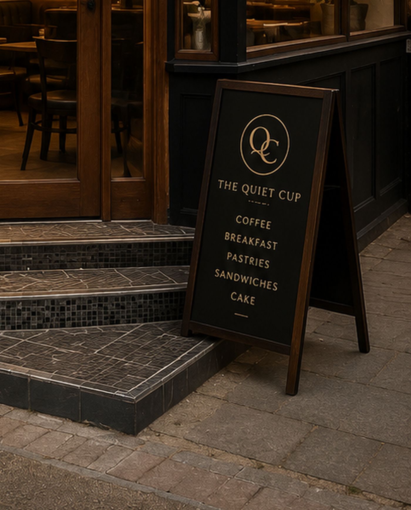 Sandwiches at The Quiet Cup, Blackheath